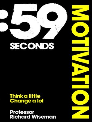 cover image of 59 Seconds